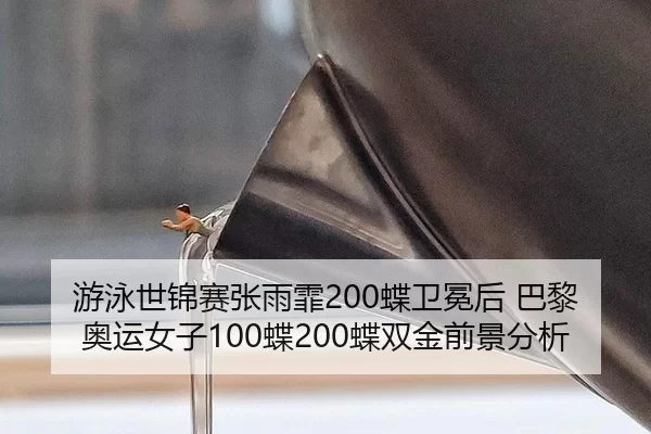 游泳世锦赛张雨霏200蝶卫冕后 巴黎奥运女子100蝶200蝶双金前景分析
